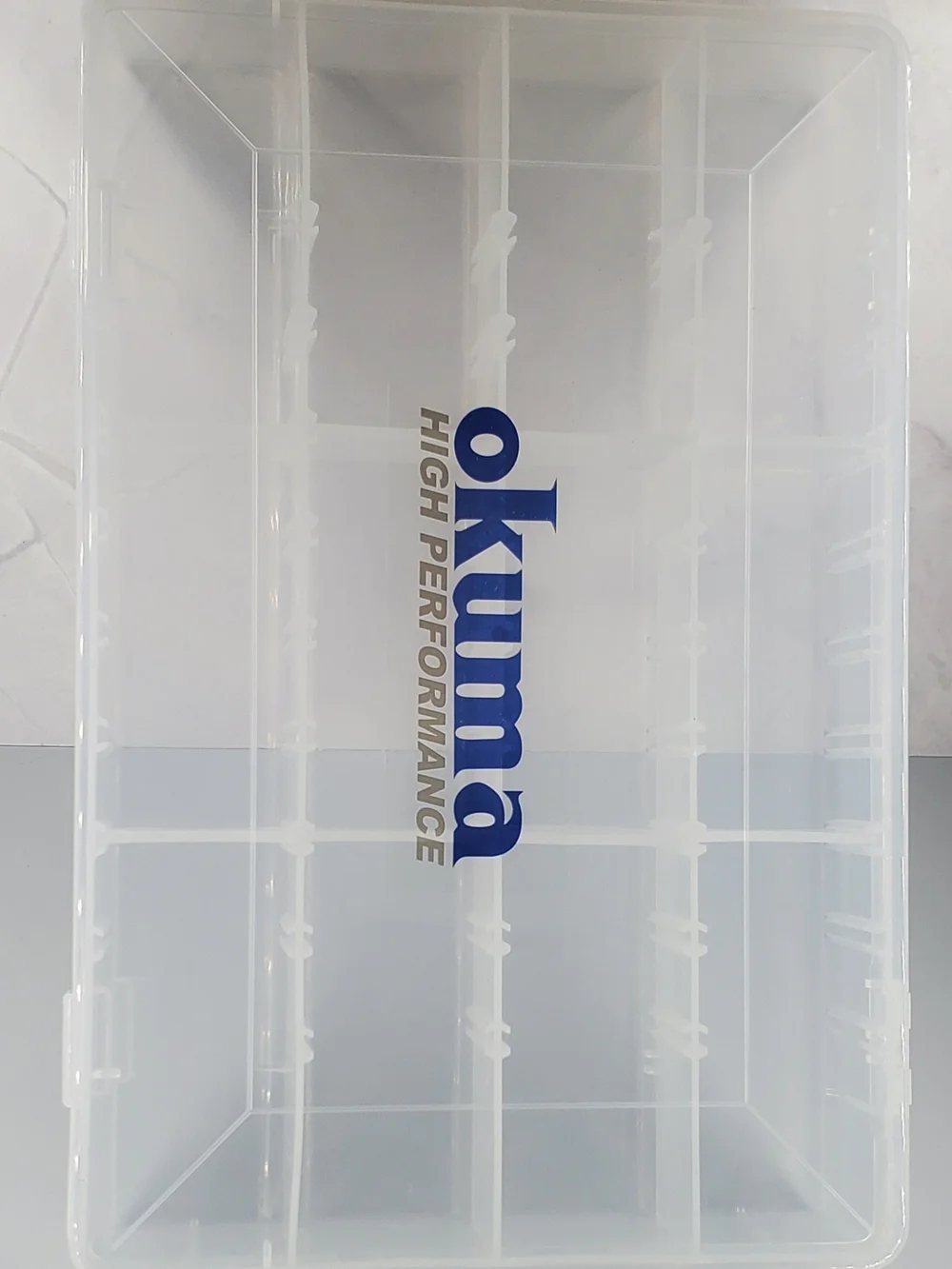 Okuma High Performance Clear Plastic Storage Box